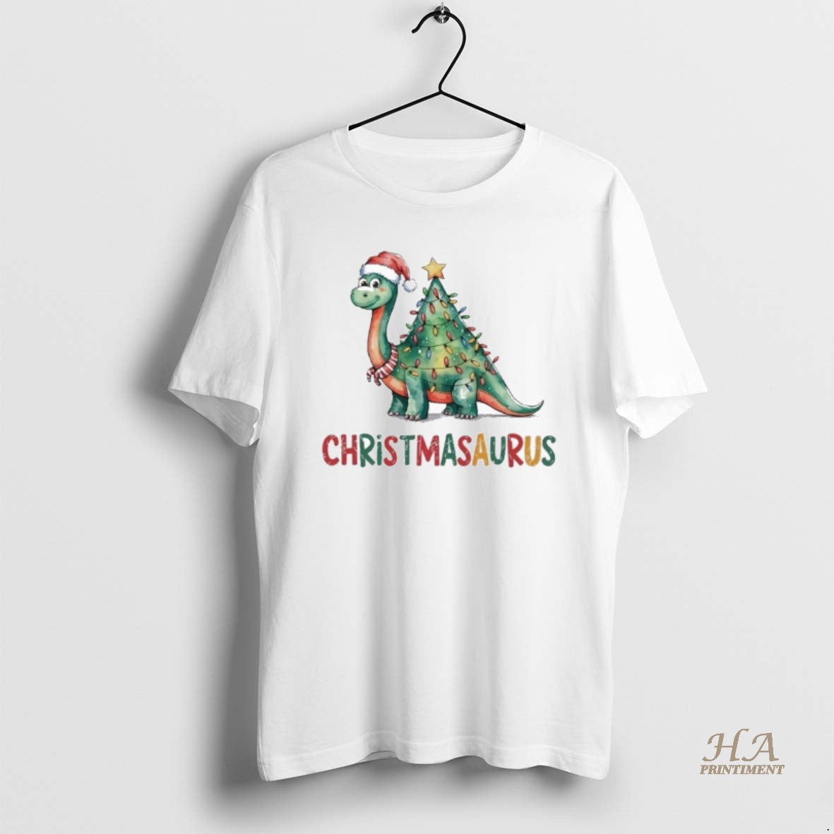 Official Chrismasaurus Dinosaur Christmas Tree Cute