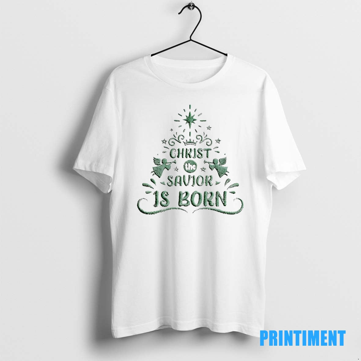 Official Christ The Savior Is Born Christmas Tee Sweater