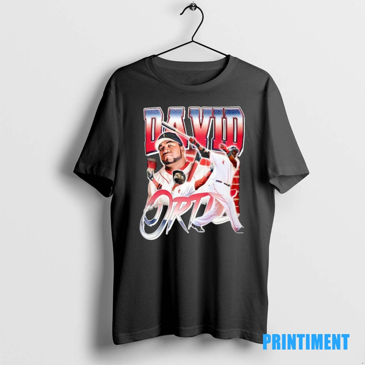 Official Christian Gonzalez Wearing David Ortiz Boston Red Sox Baseball Dreamathon Tee Sweater