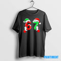 Official Christmas 67 Santa Hands 6 7 Meme Tee Sweater