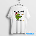 Official Christmas Frog No Kings Since 1776 Tee Sweater