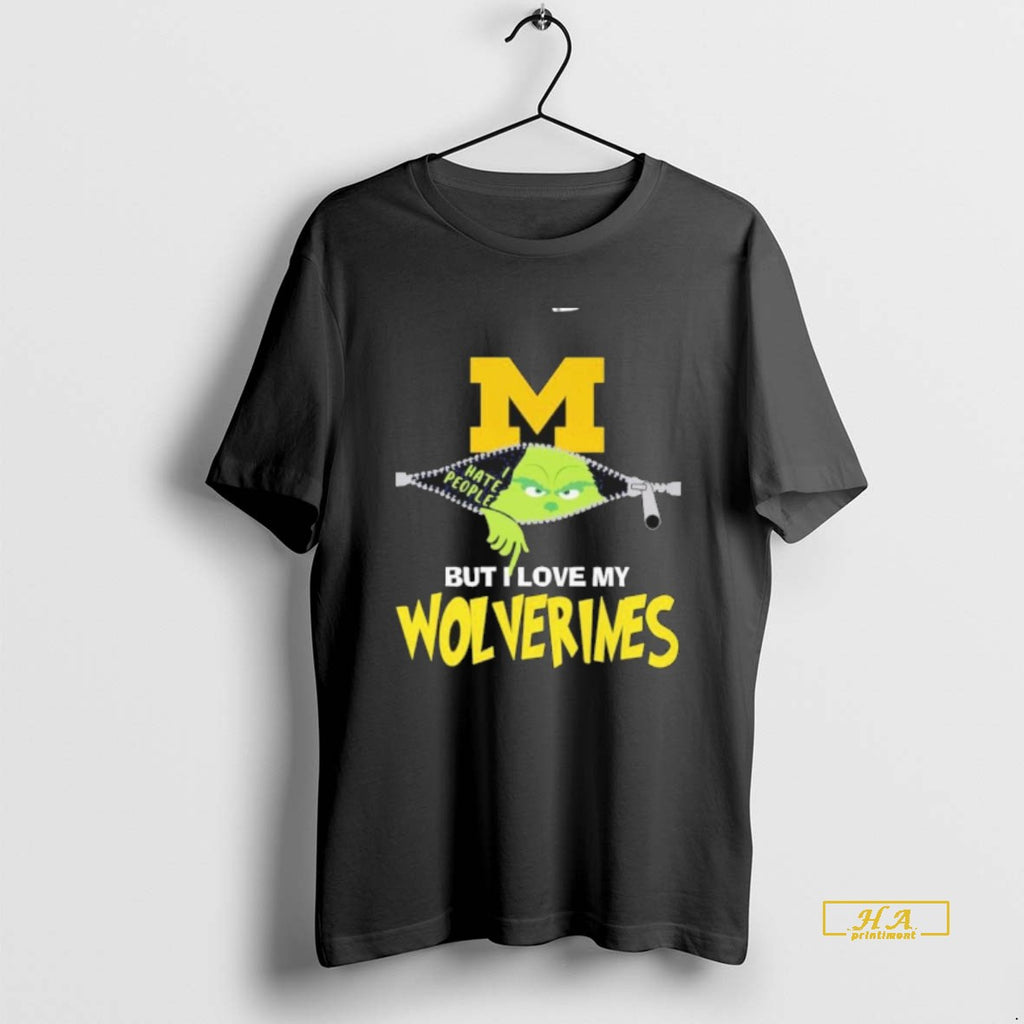 Official Christmas Grinch But I Love My Michigan Wolverines