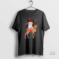 Official Christmas Holiday Gnome Riding Reindeer