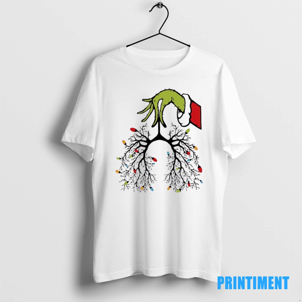 Official Christmas Nurse Lung Christmas Lights 2025 Tee Sweater