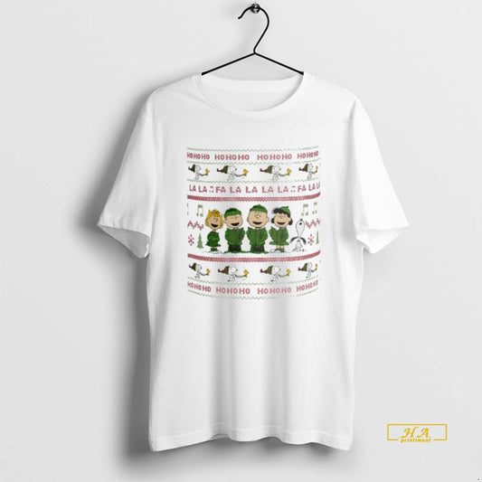 Official Christmas Peanuts Gang Holiday Choir Two Tone