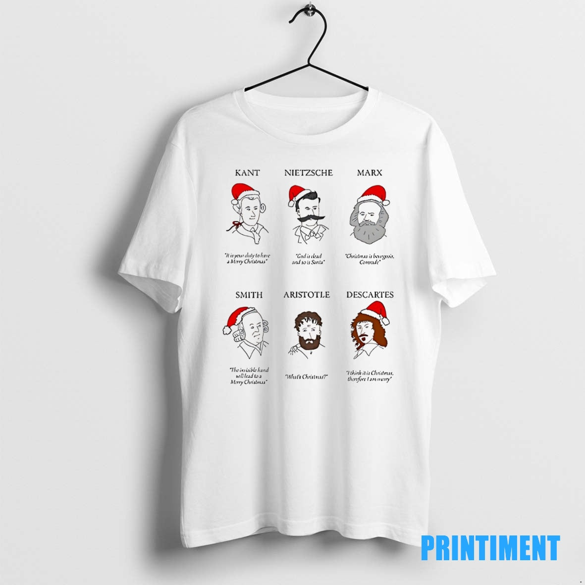 Official Christmas Philosophers Funny Tee Sweater