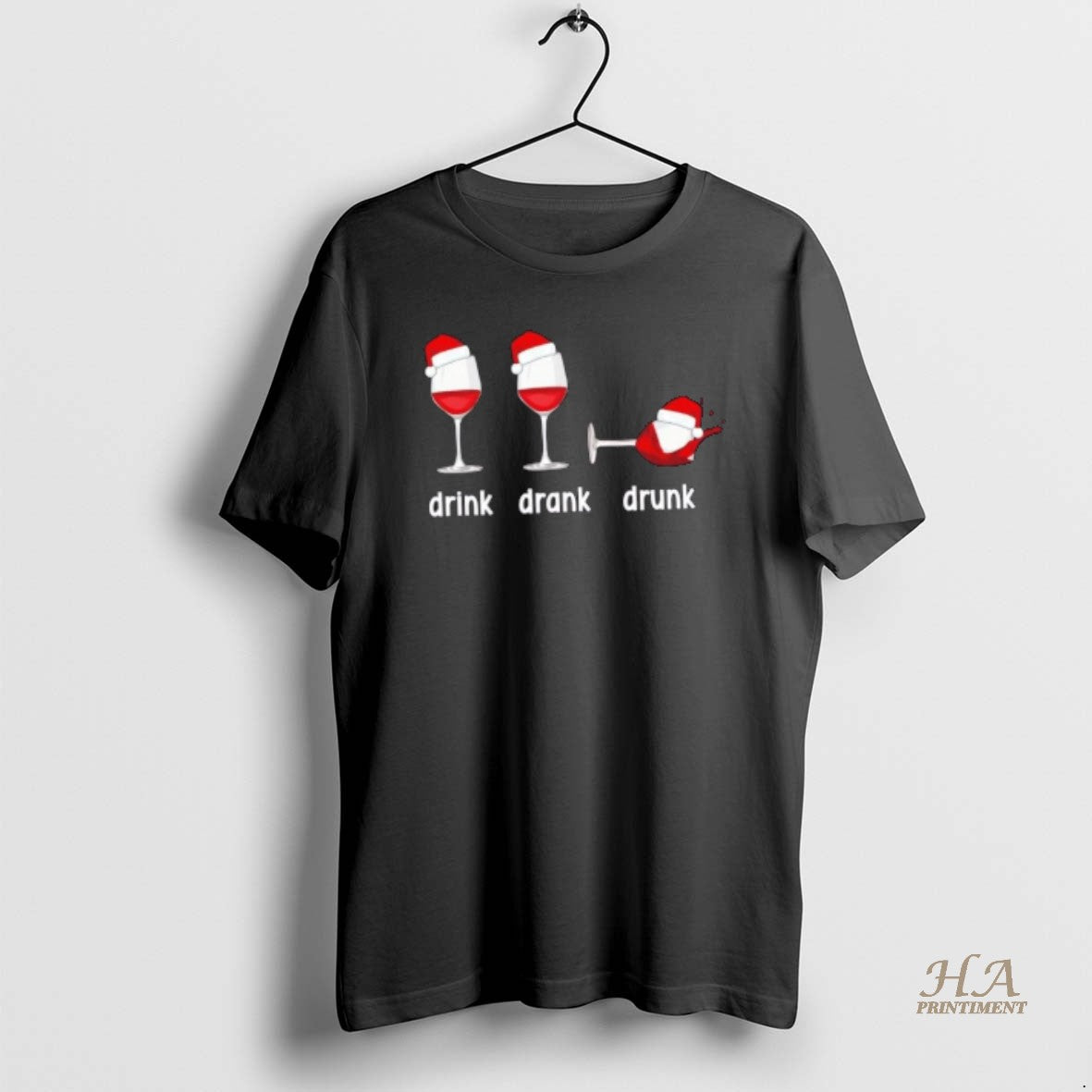 Official Christmas Wine Grammar Verb Conjugation Party