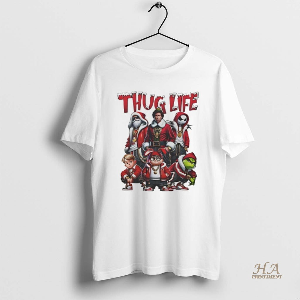 Official Christmas Gang Thug Life Santa Grinch Jack Skellington Friends