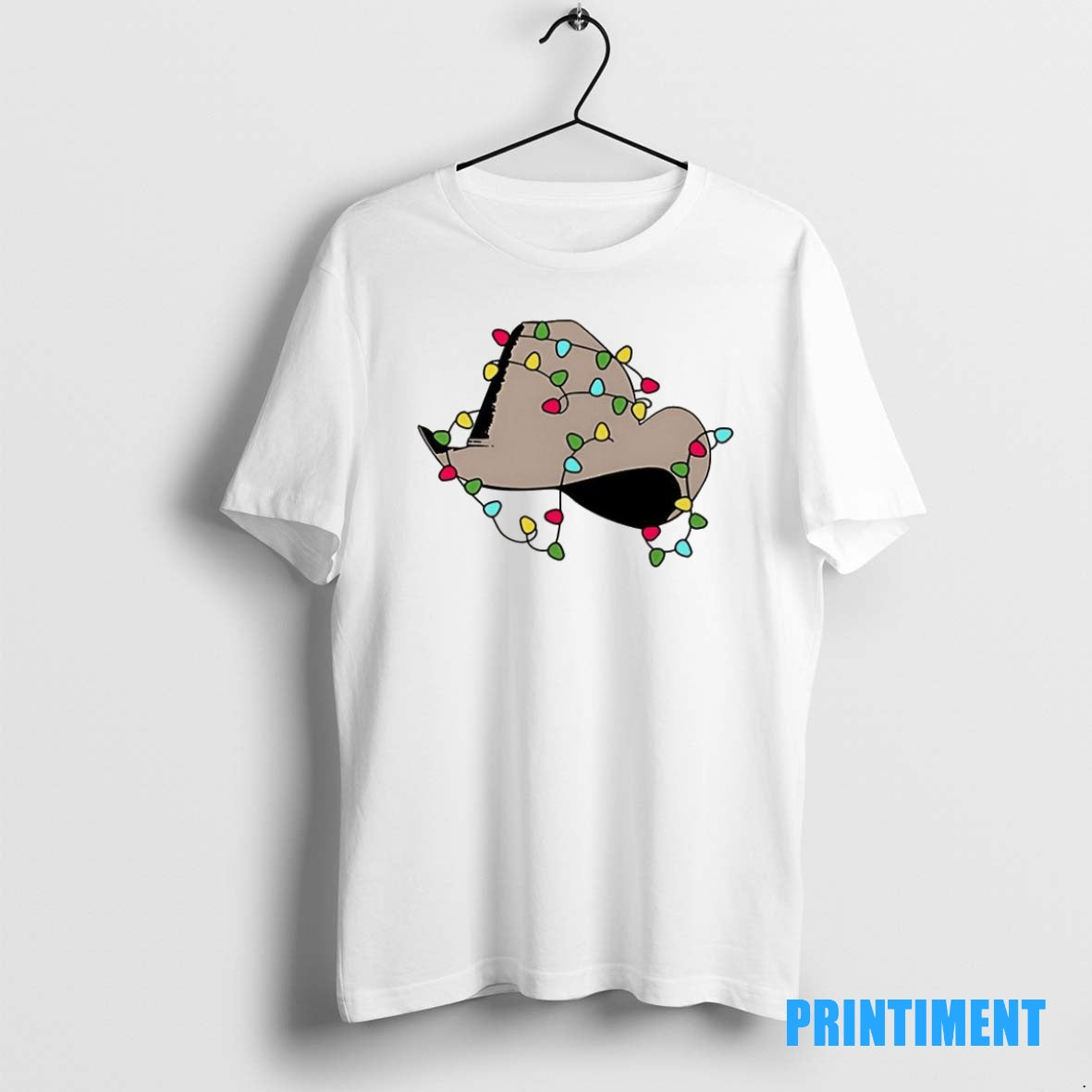 Official Christmas Light Hat Tee Sweater
