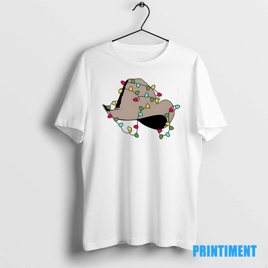 Official Christmas Light Hat Tee Sweater