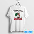 Official Christmas Morning Holiday Spirit Label Santa Claus Tee Sweater