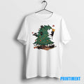 Official Christmas Tree And Cat Tee Sweater