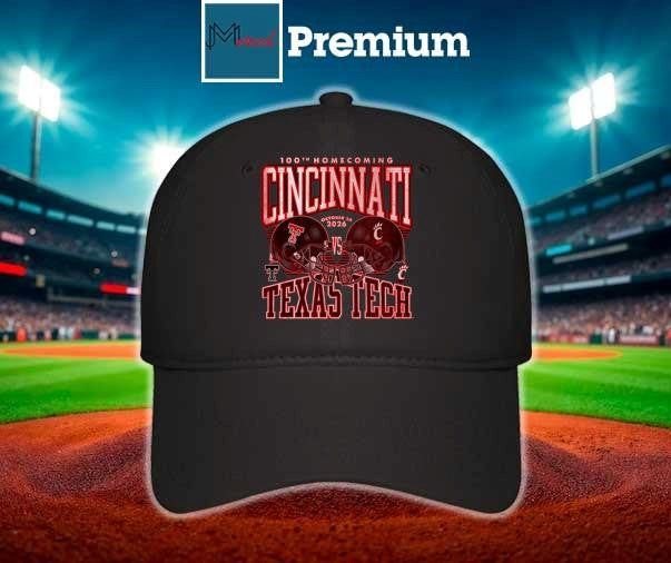 Cincinnati Bearcats vs Texas Tech Red Raiders 2026 100th Homecoming Football Shirt