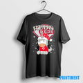 Official Cincinnati Reds Baseball X Unicorn Merry Christmas Tee Sweater