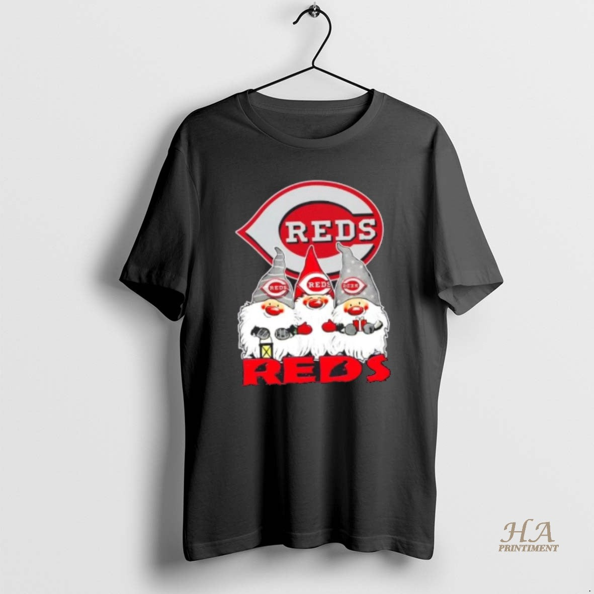 Official Cincinnati Reds X Gnomes Xmas Christmas