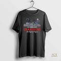 Official City Skyline 2025 World Series Champs Los Angeles Dodgers Mlb Baseball