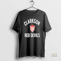 Official Clarkson Red Devils Logo Shir