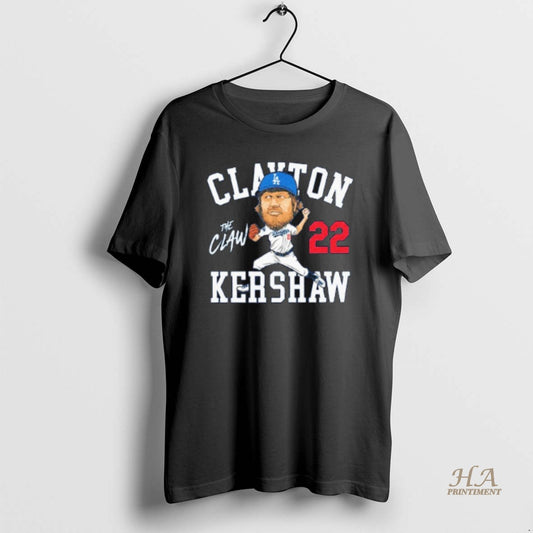 Official Clayton Kershaw Caricature 22 La Dodgers