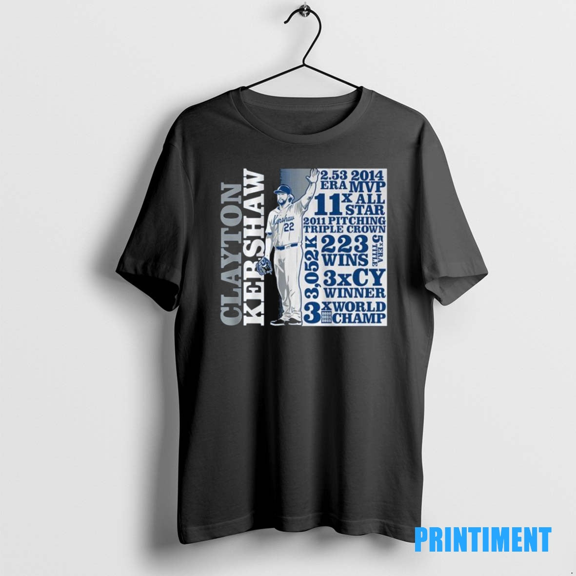 Official Clayton Kershaw Goat List 2025 Tee Sweater
