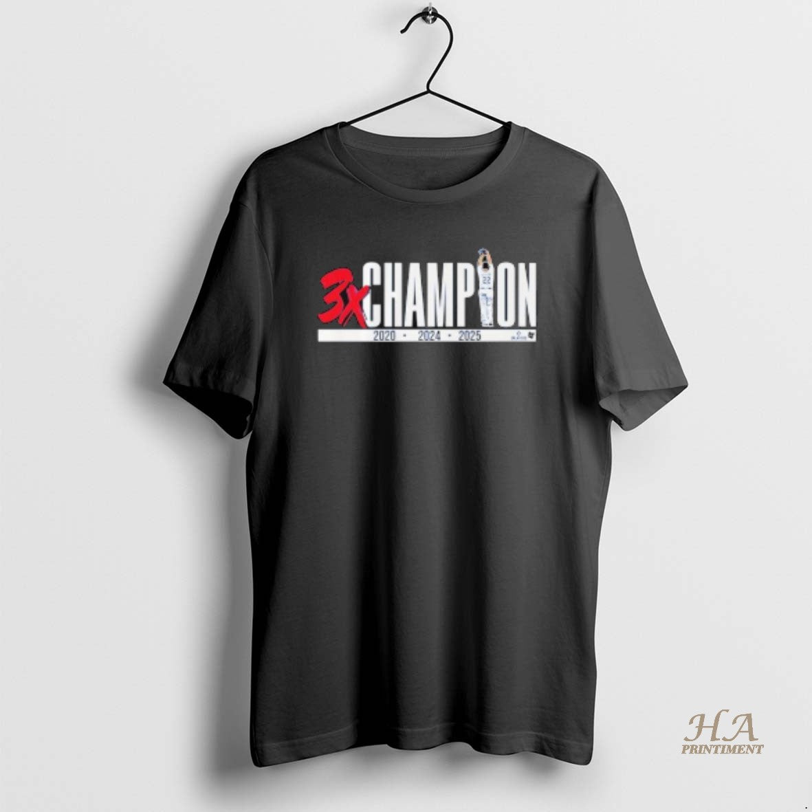 Official Clayton Kershaw Three Time Champion