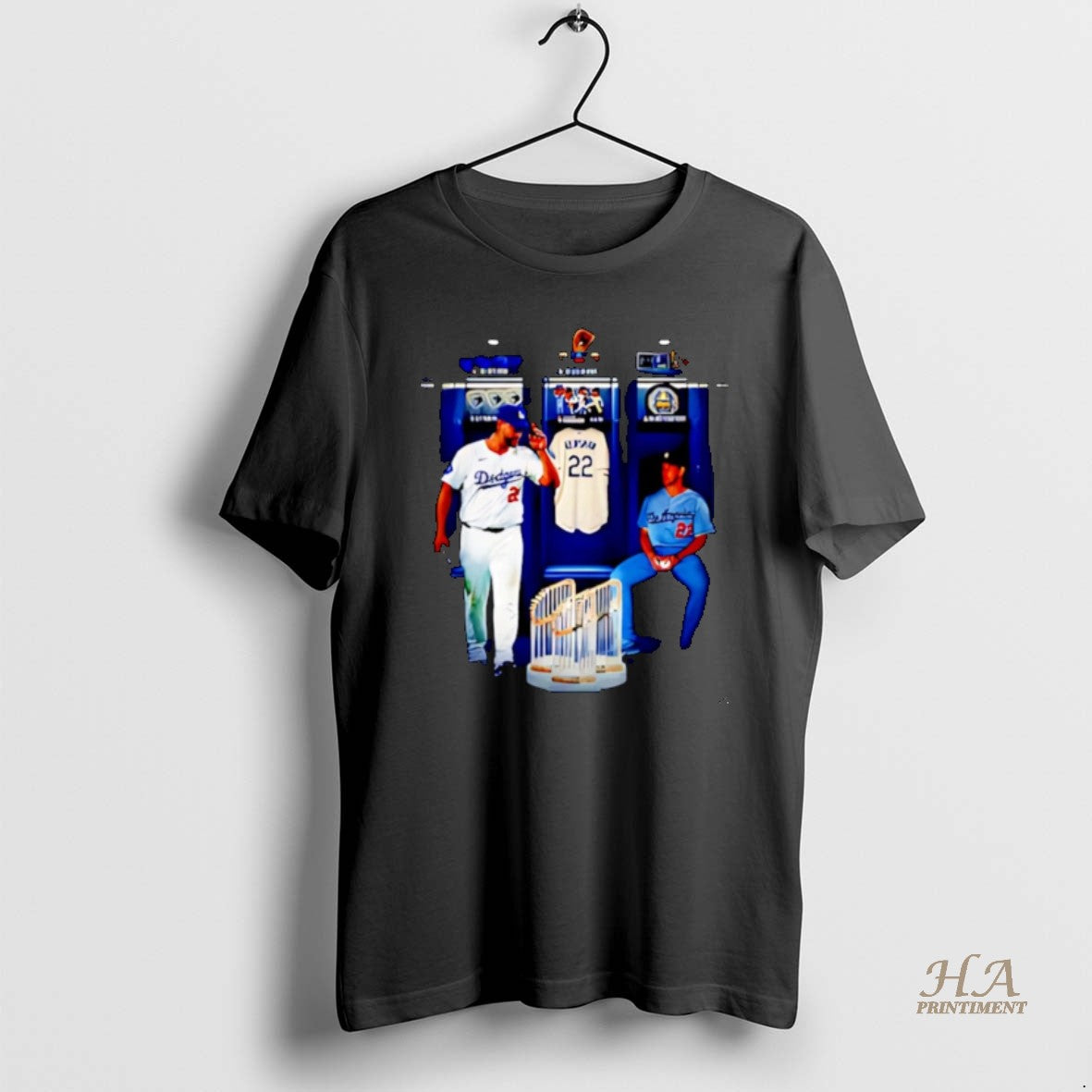 Official Clayton Kershaw Locker Room Los Angeles Dodgers 2025 World Series Champion Christmas