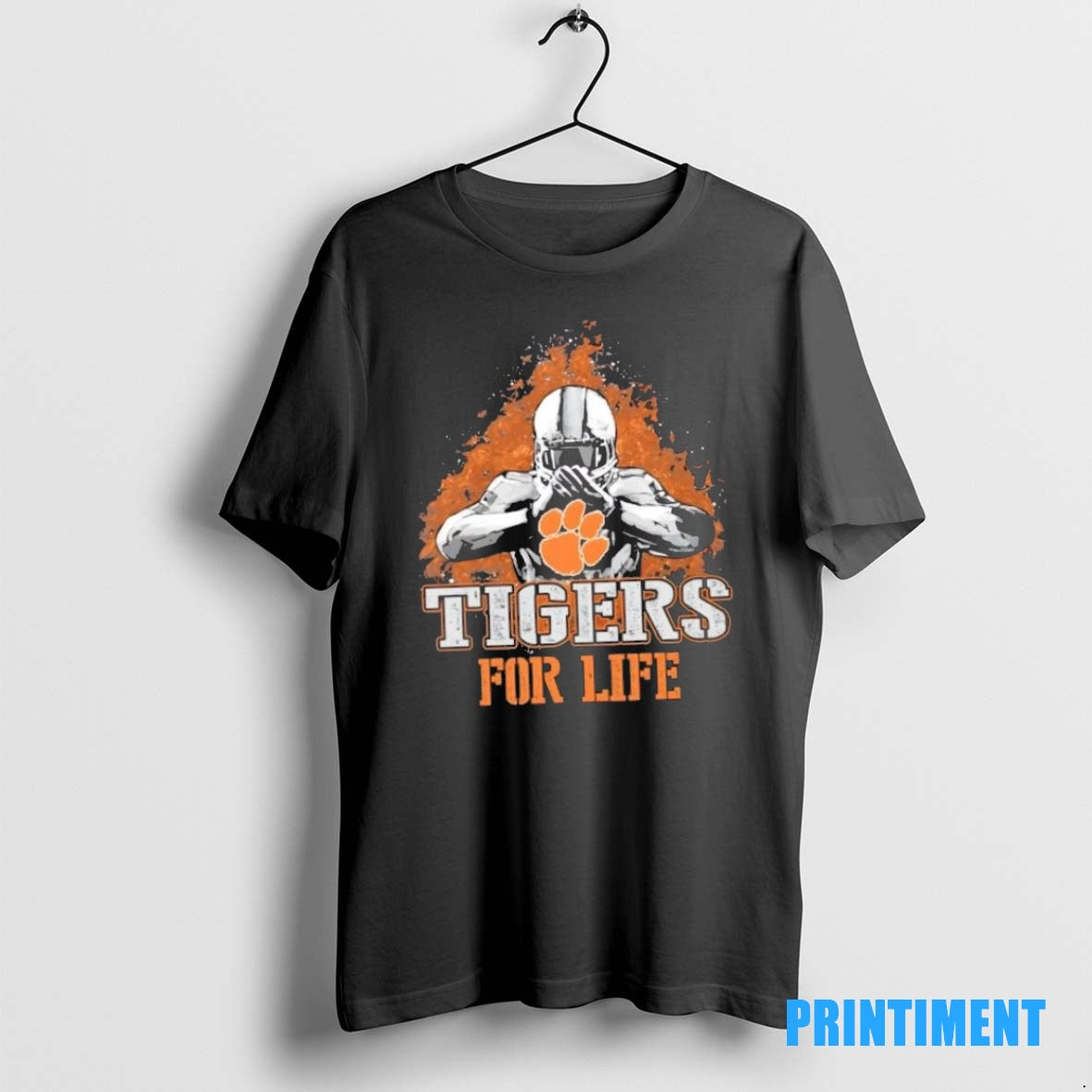 Official Clemson Tigers Football For Life Tee Sweater