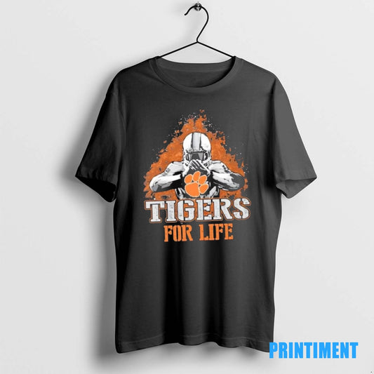 Official Clemson Tigers Football For Life Tee Sweater