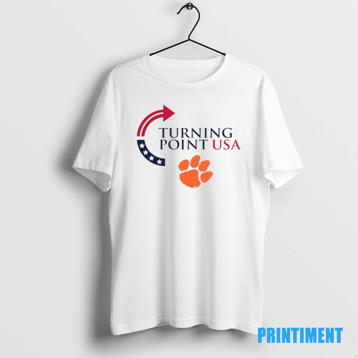 Official Clemson Tigers Turning Point Usa Tee Sweater