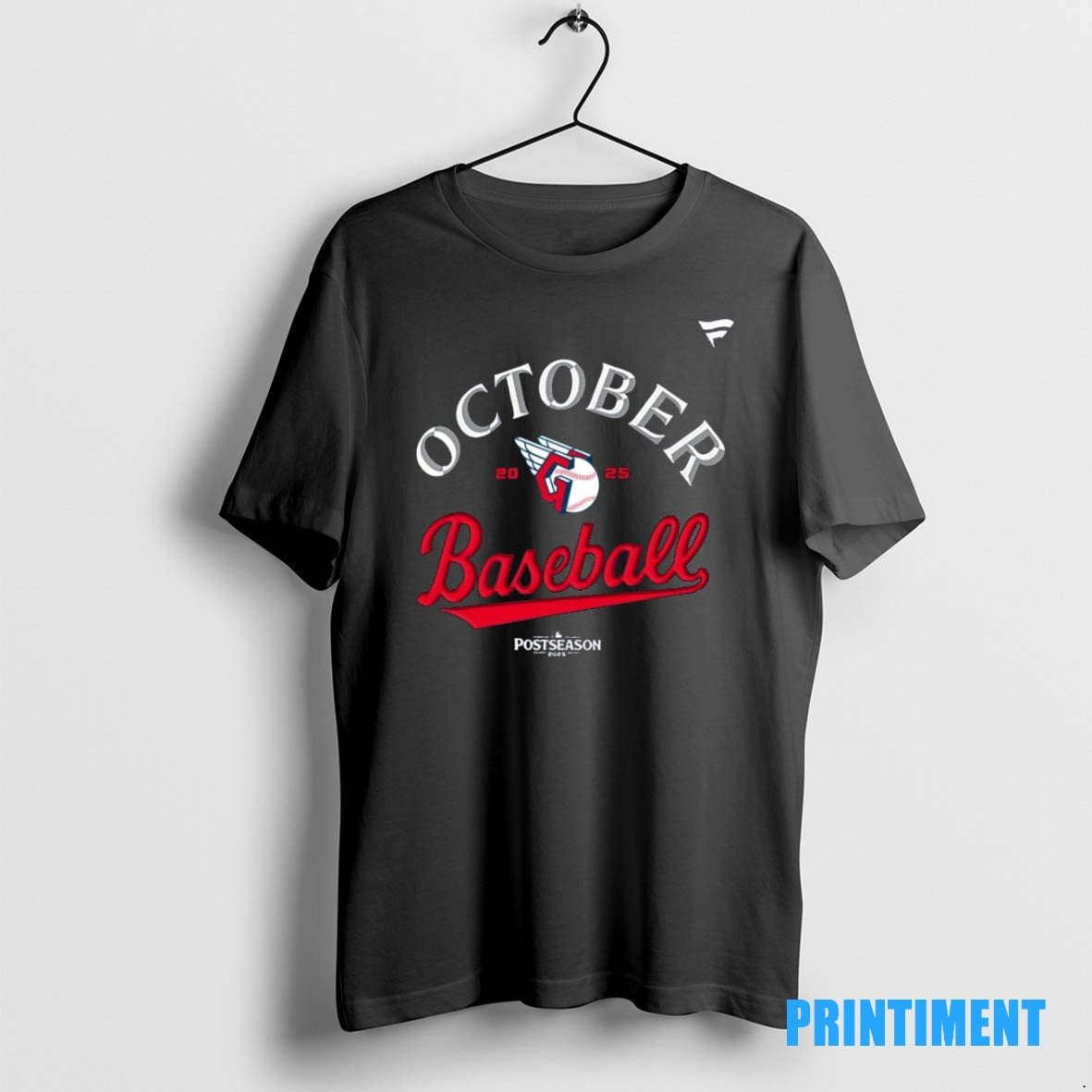 Official Cleveland Guardians 2025 Mlb Postseason October Baseball Tee Sweater