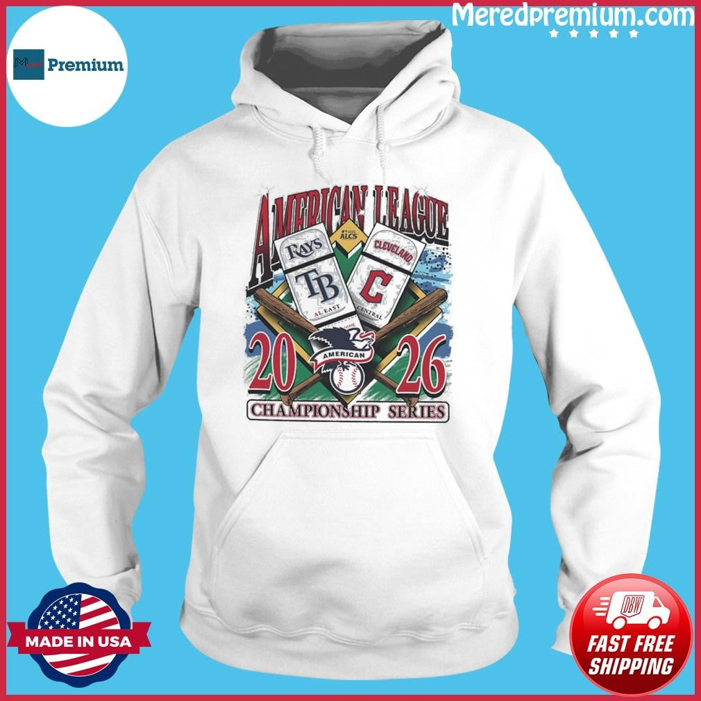 Cleveland Guardians vs Tampa Bay Rays 2026 ALCS Match Up Dueling Franklin T-Shirt
