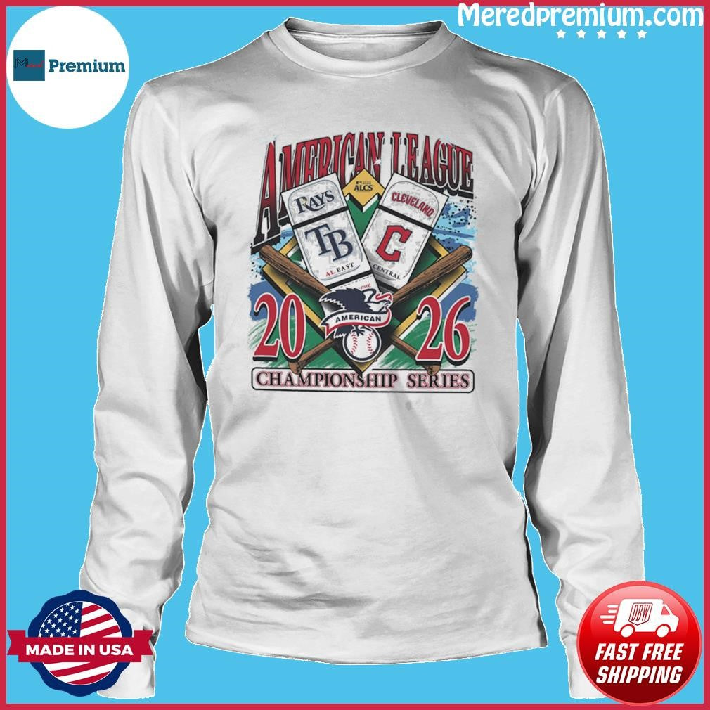 Cleveland Guardians vs Tampa Bay Rays 2026 ALCS Match Up Dueling Franklin T-Shirt