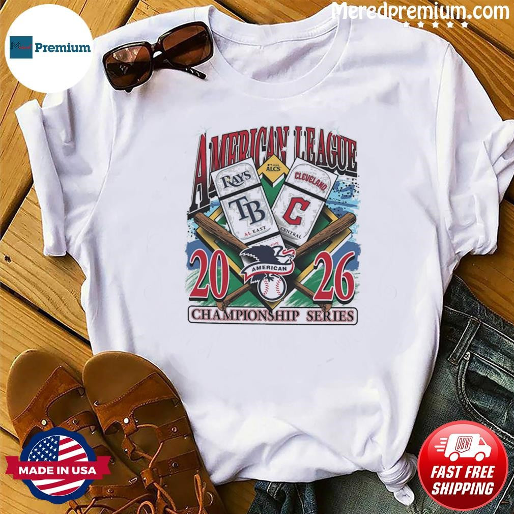 Cleveland Guardians vs Tampa Bay Rays 2026 ALCS Match Up Dueling Franklin T-Shirt