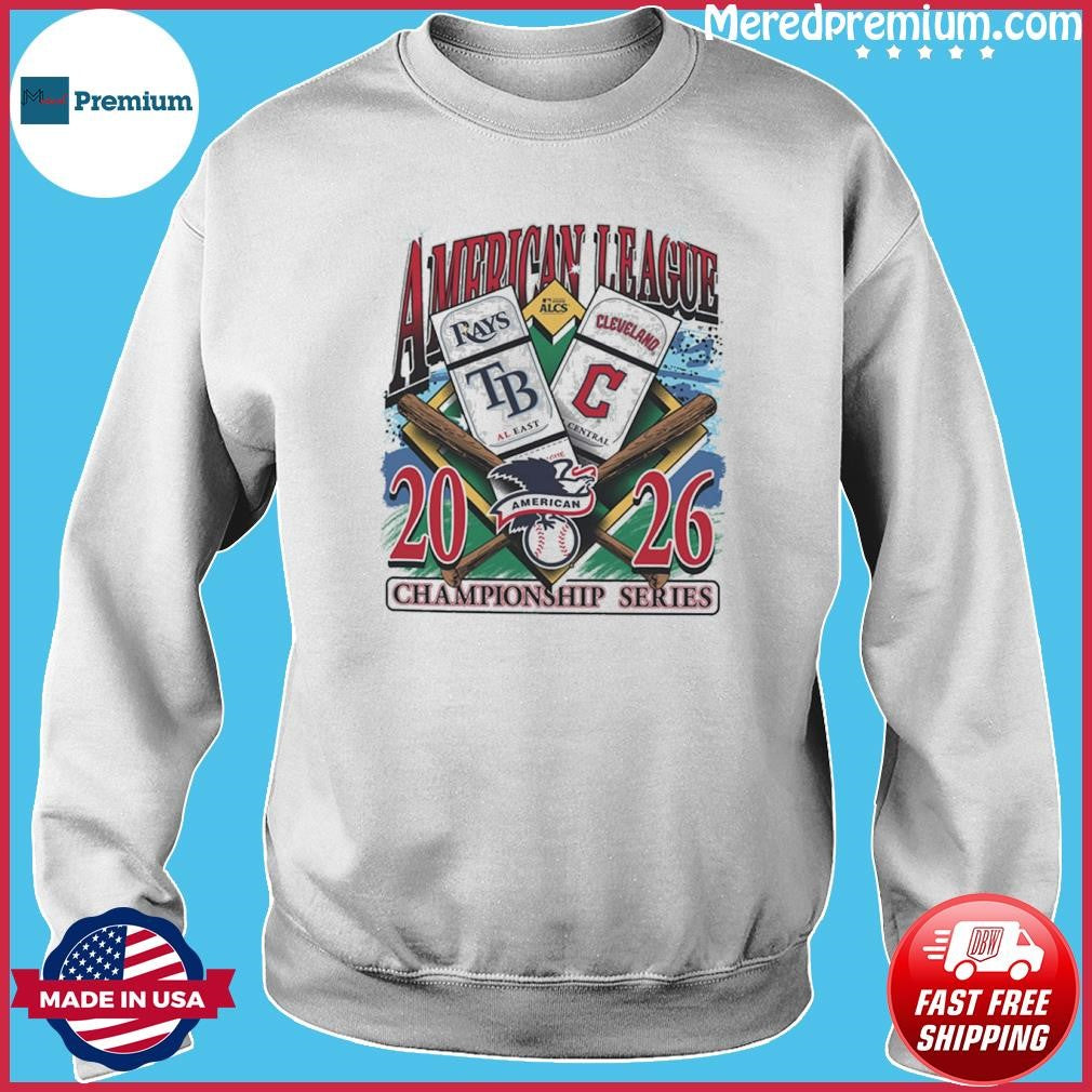 Cleveland Guardians vs Tampa Bay Rays 2026 ALCS Match Up Dueling Franklin T-Shirt