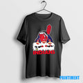 Official Cleveland Indians X Gnomes Xmas Christmas Tee Sweater