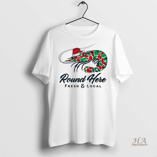 Official Coastal Christmas Round Here Shirt