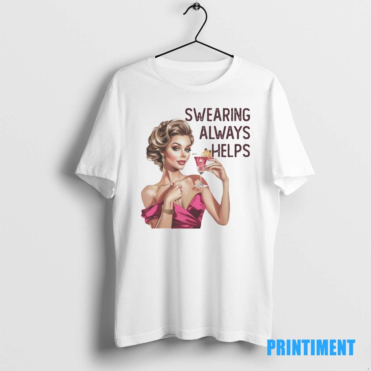 Official Cocktail Swearing Always Helps Tee Sweater