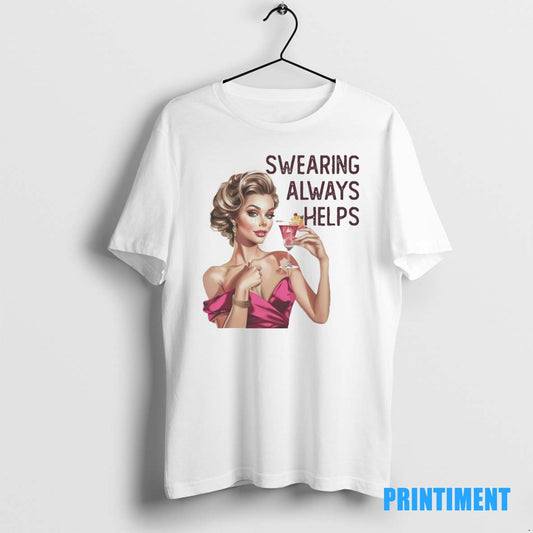 Official Cocktail Swearing Always Helps Tee Sweater