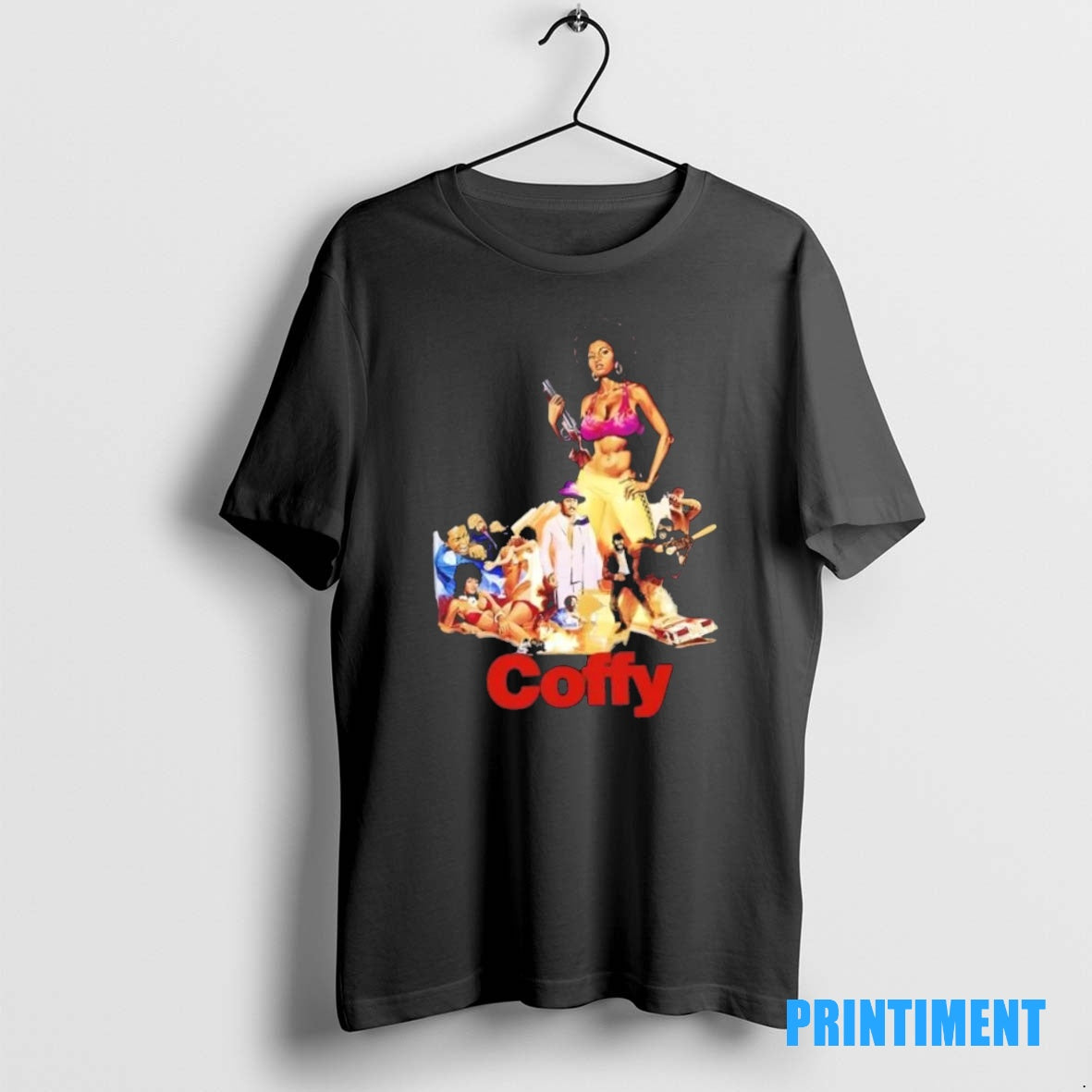 Official Coffy 1973 Pam Grier Booker Bradshaw Tee Sweater