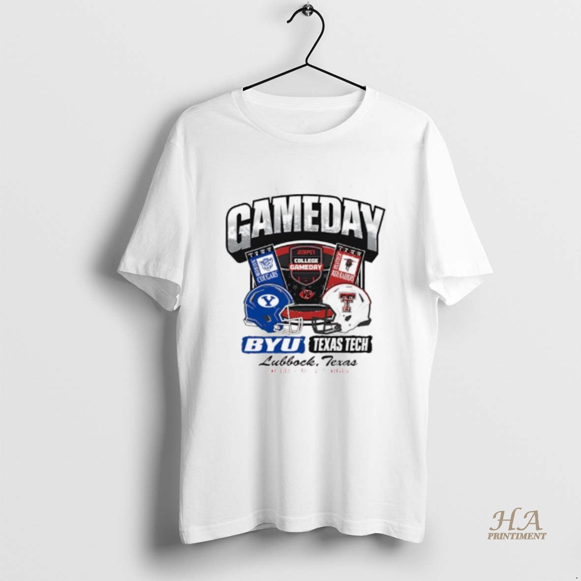 Official College Gameday Byu Vs Texas Tech Lubbock Texas Jones Att Stadium