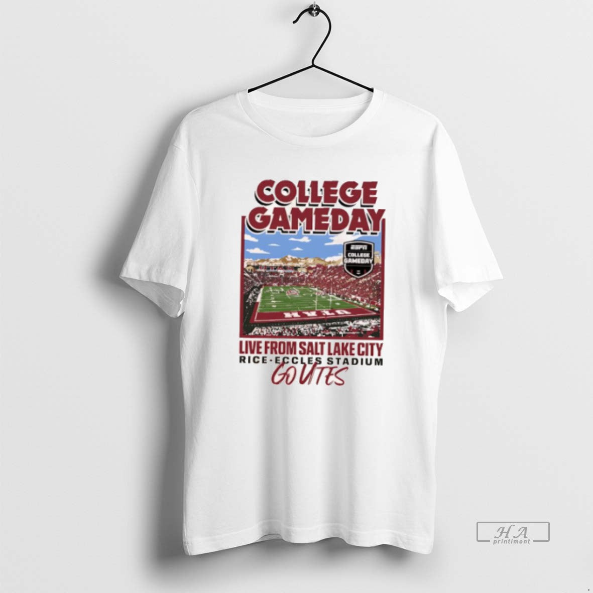 Official College Gameday Live From Salt Lake City Rice Eccles Stadium Goutes