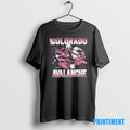 Official Colorado Avalanche Hockey X Ovo Nhl Graphic Tee Sweater