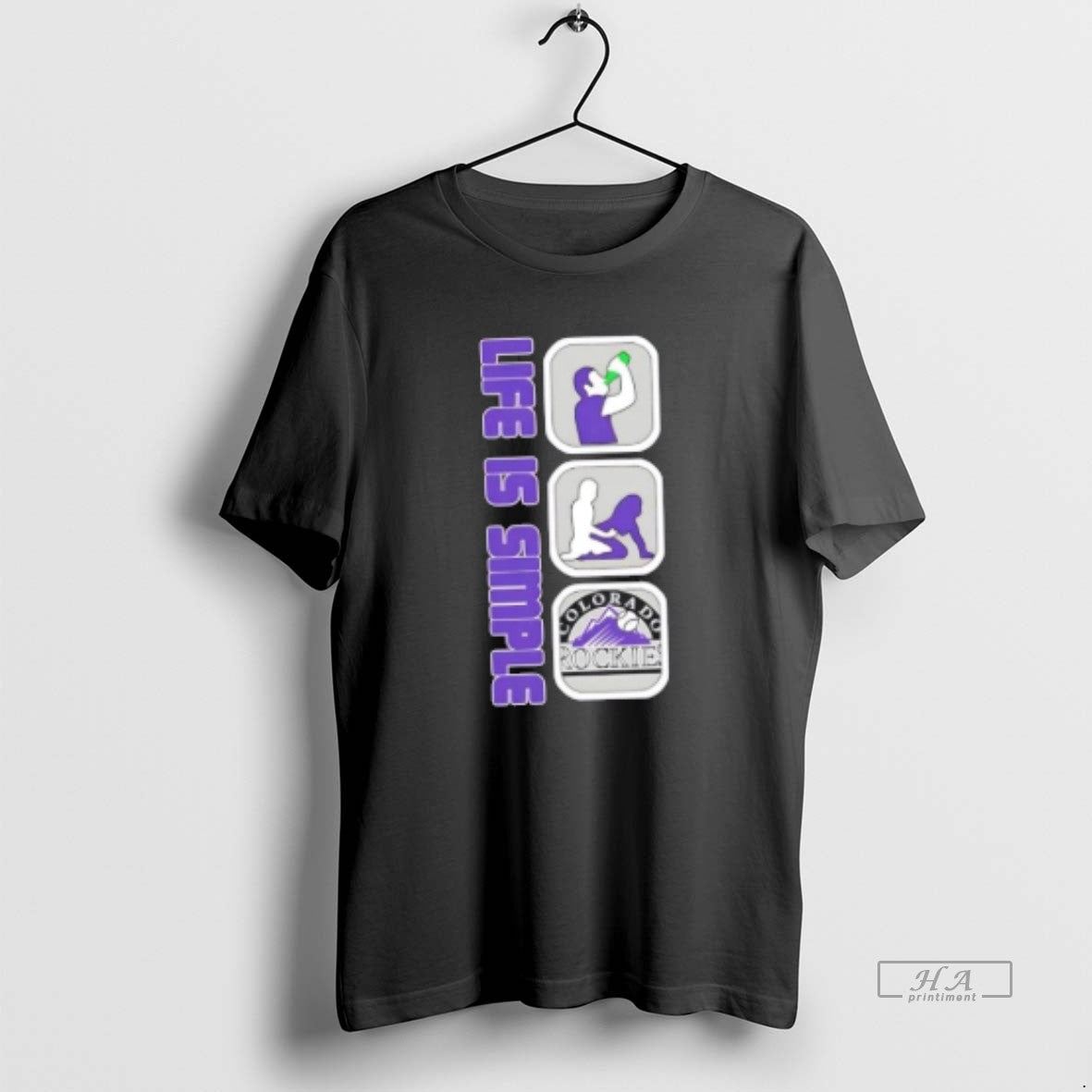 Official Colorado Rockies Baseball Life Is Simple