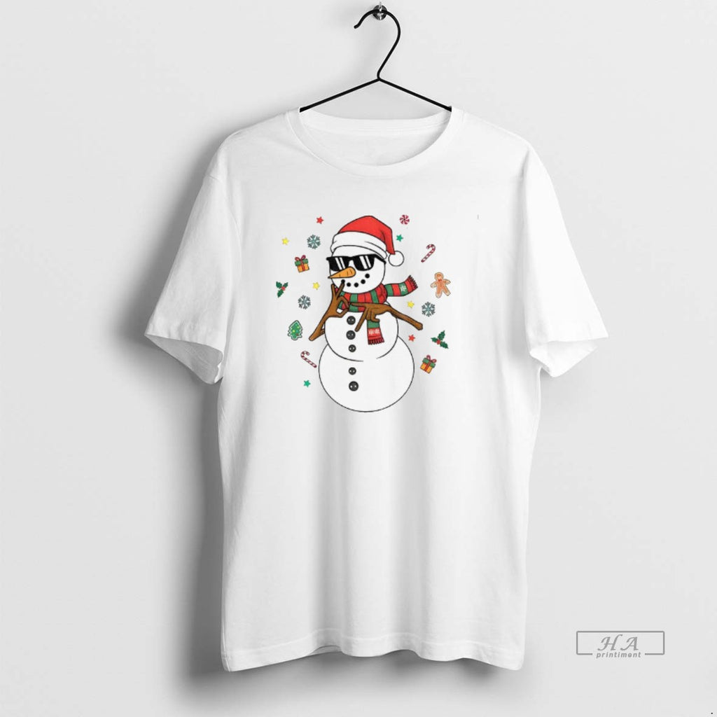 Official Cool Snowman Christmas Funny Six Seven 6 7 Meme