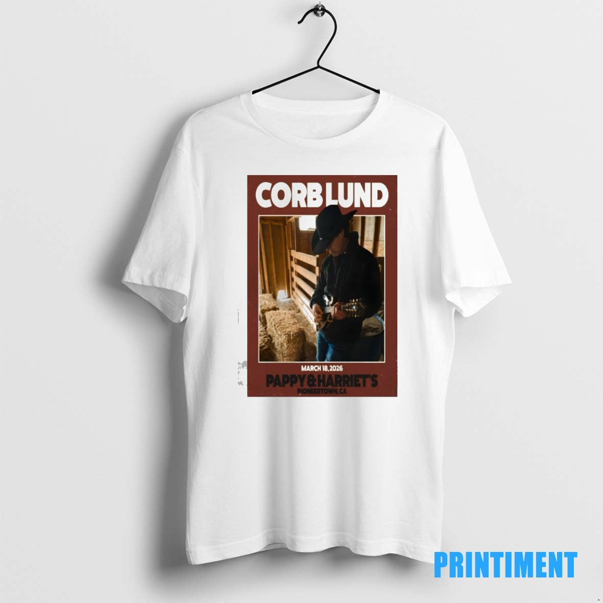 Official Corb Lund At Pappy And Harriets In Pioneertown Ca On Mar 18 2026 Tee