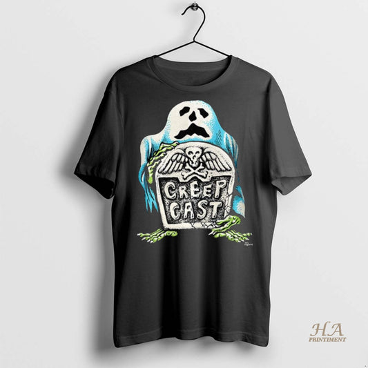 Official Creepcast Tombstone Shirt
