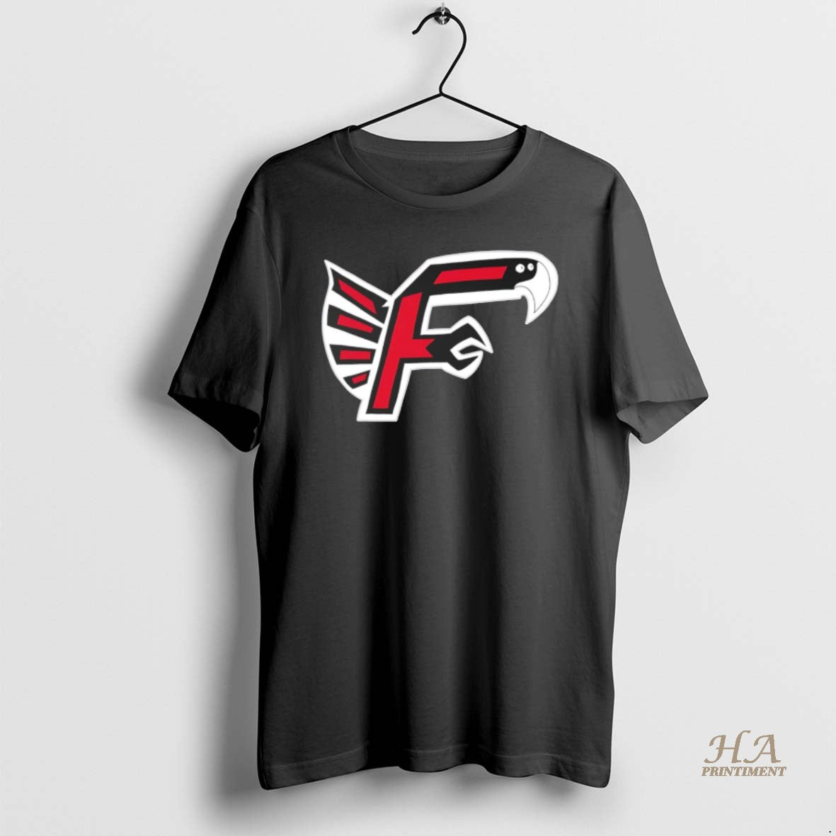 Official Cursed Bird Atlanta Falcons Black Ornaments