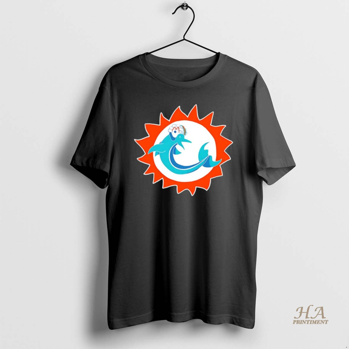 Official Cursed Guardian Miami Dolphins Black Ornaments