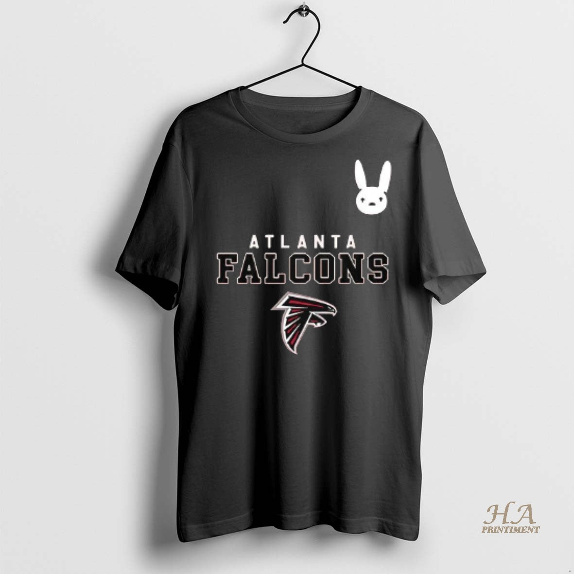 Official Dtmf Bad Bunny X Atlanta Falcons Mascot Shirt