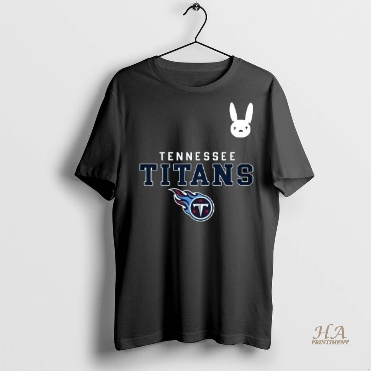 Official Dtmf Bad Bunny X Tennessee Titans Mascot Shirt