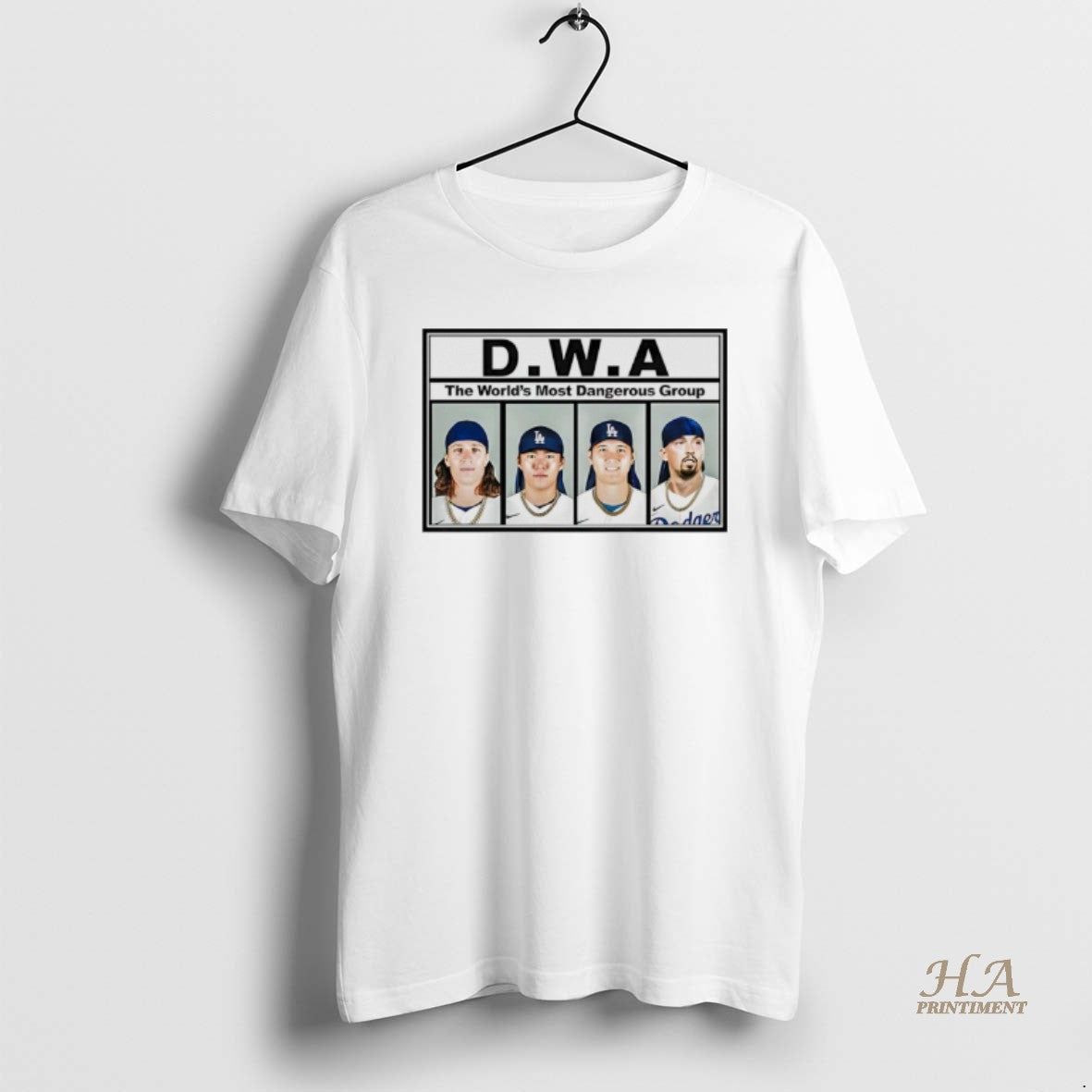 Official Dwa The Worlds Most Dangerous Group Los Angeles Dodgers